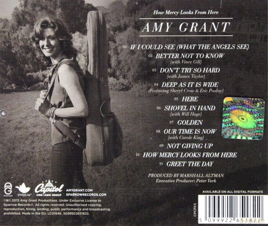 Amy Grant: How Mercy Looks From Here [CD]