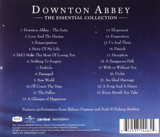 Downton Abbey soundtrack [CD]