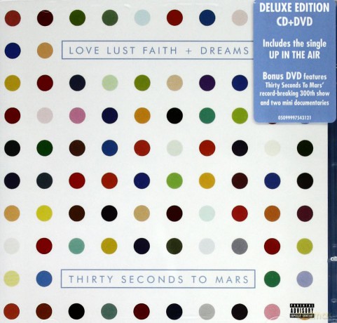 30 Seconds To Mars: Love Lust Faith + Dreams (Deluxe) [CD]+[DVD]