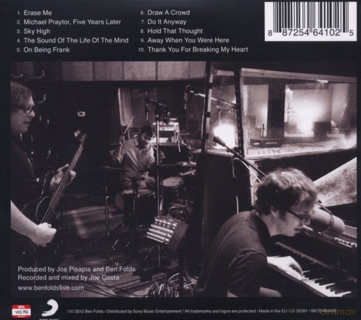 Ben Folds Five: The Sound Of The Life Of The Mind [CD]
