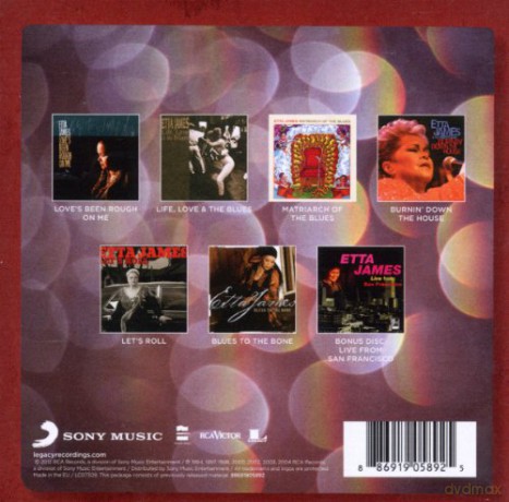 Etta James: The Complete Blues, Rock 'n' Soul Private Music Albums Collection [7CD]
