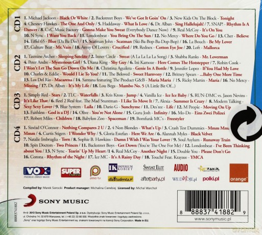 Marek Sierocki Przedstawia: I Love 90'S [4CD]