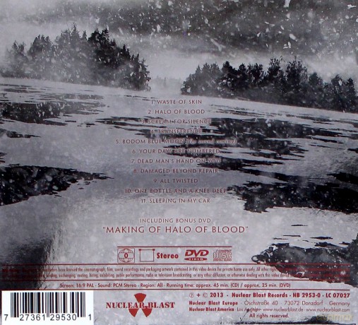 Children Of Bodom: Halo Of Blood (digipack) [CD]+[DVD]