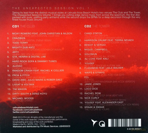 Ushuaia Ibiza-The Unexpected S (digipack) [2CD]