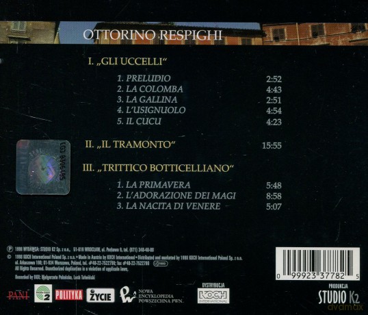 Ottorino Respighi [CD]