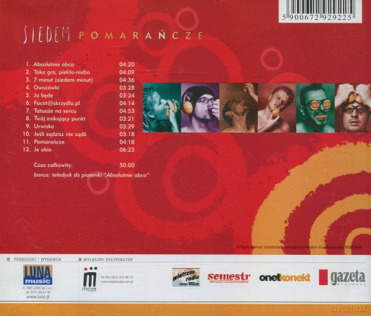 Pomarańcze [CD]