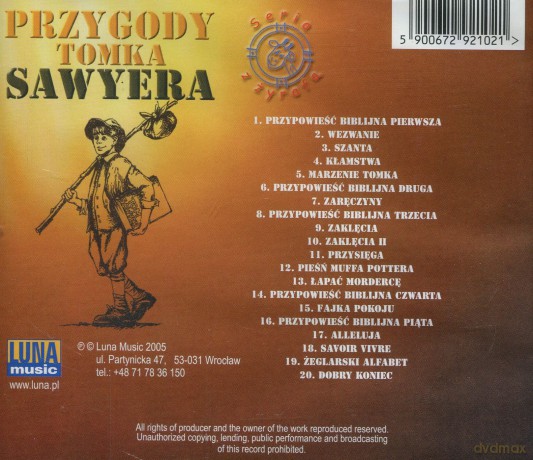 Przygody Tomka Sawyera [CD]