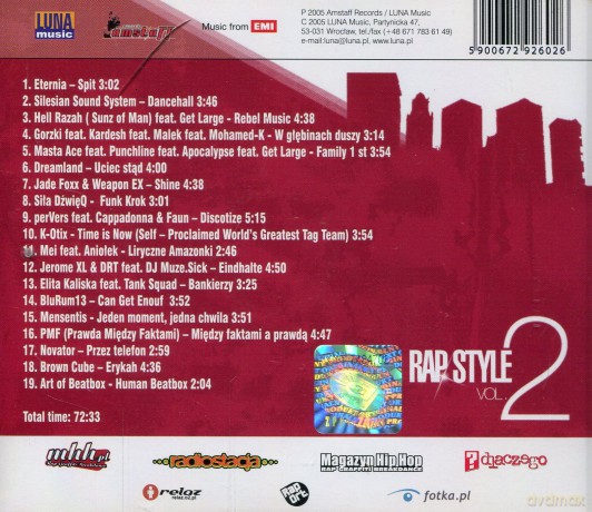Rap Style 2 [CD]
