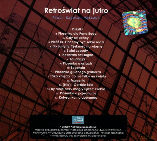 Retroświat na jutro (digipack) [CD]