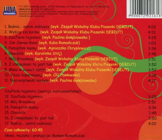 Szuflada tajemnic [CD]