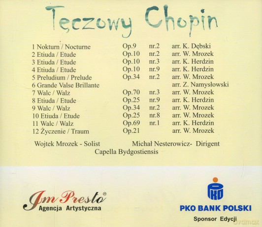 Tęczowy Chopin [CD]