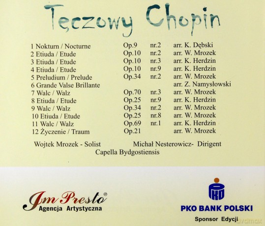 Tęczowy Chopin [CD]