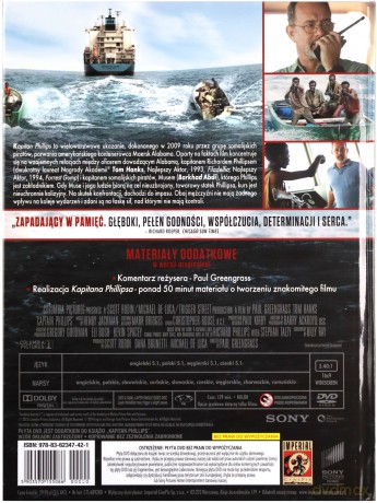 Kapitan Phillips (booklet) [DVD]