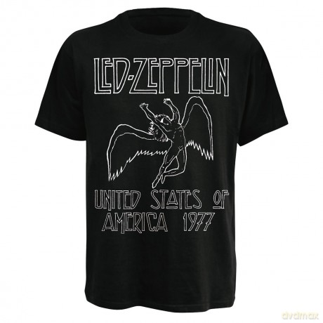 Led Zeppelin: Usa 1977 L [T-Shirt]