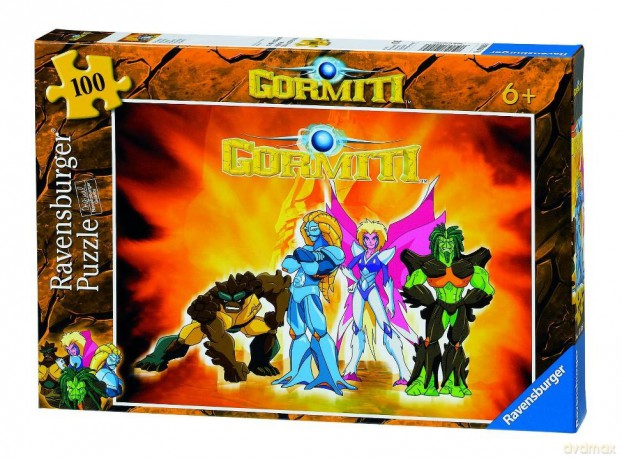 RAVENSBURGER Gormiti w akcji Puzzle 100 el. (108053) [PUZZLE]