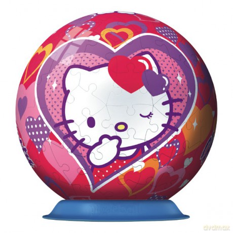 RAVENSBURGER Puzzle kuliste 108 el. Hello Kitty (122134) [PUZZLE]