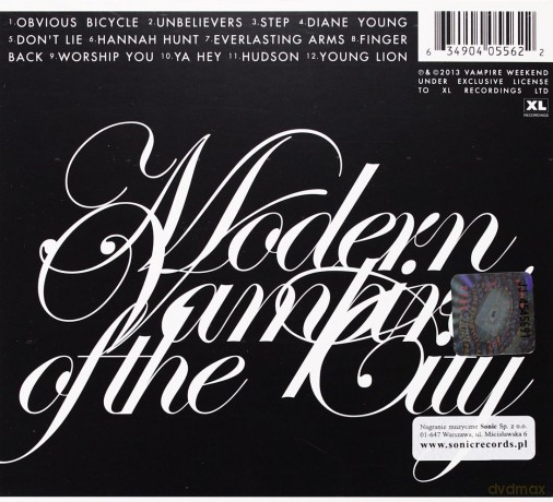 Vampire Weekend: Modern Vampires Of The City [CD]