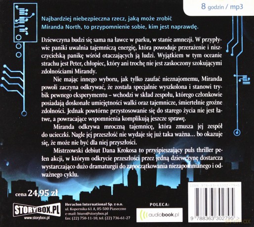 Obca pamięć - Dan Krokoss (digipack) [AUDIOBOOK] [CD-MP3]  