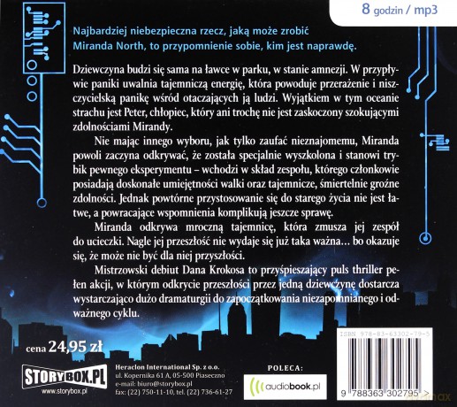 Obca pamięć - Dan Krokoss (digipack) [AUDIOBOOK] [CD-MP3]  