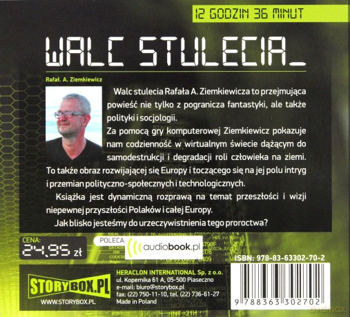 Walc stulecia - Rafał A. Ziemkiewicz [AUDIOBOOK] [CD-MP3]  