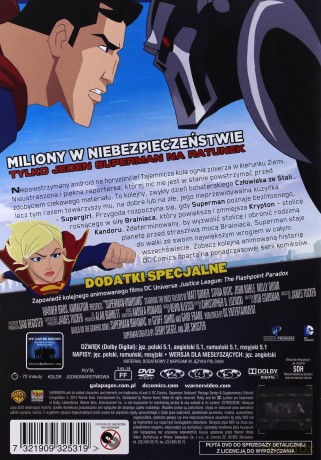 Superman DCU. Wyzwolenie [DVD]