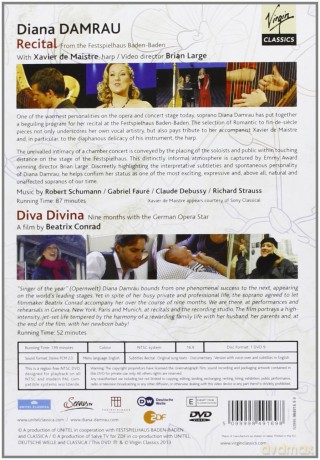 Diana Damrau: Recital At Baden-Baden, Documentary. Diva Divina [DVD]