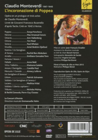 Emmanuelle Haim: Monteverdi L.Incoronazione Di Poppea [2DVD]