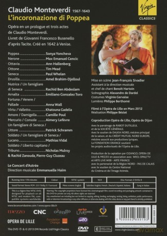 Emmanuelle Haim: Monteverdi L.Incoronazione Di Poppea [2DVD]