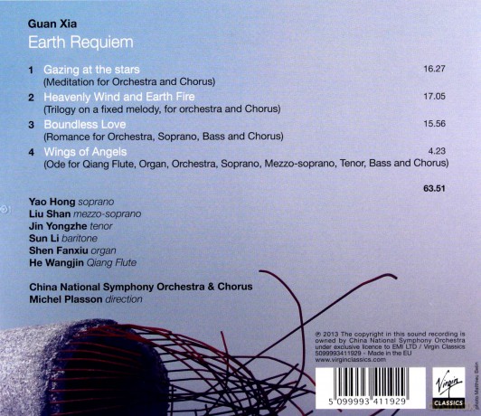Plasson: Xua Guan Earth Requiem [CD]