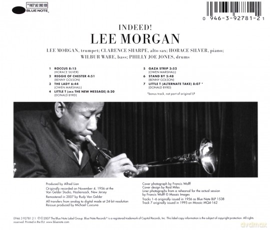 Lee Morgan: Indeed (RVG) [CD]