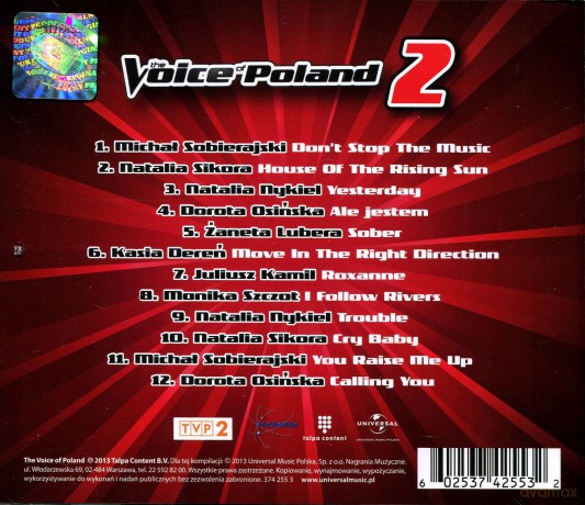 The Voice Of Poland 2 [CD]