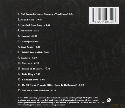 Counting Crows: Echoes Of The Outlaw Roadshow [CD]