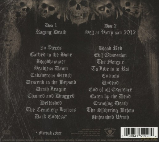 Entrails: Raging Death Limited Edition [2CD]
