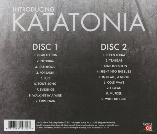 Katatonia: Introducing [2CD]