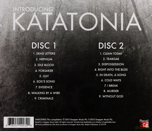 Katatonia: Introducing [2CD]