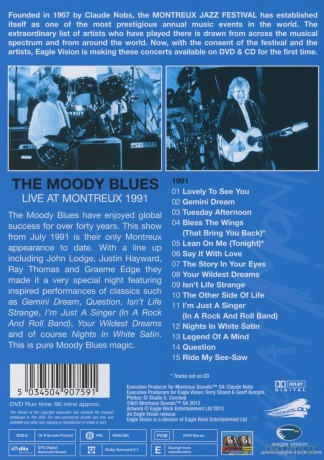 The Moody Blues: Live At Montreux 1991 [DVD]+[CD]