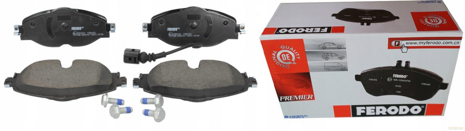 Styk ostrzegawczy, zużycie okładzin hamulcowych Quick Brake WS 0329 A Audi Skoda VW Seat