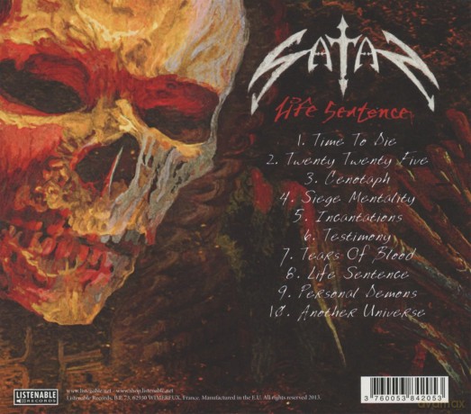 Satan: Life Sentence [CD]