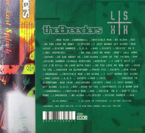 The Breeders: Lsxx (Last Splash 20th Anniversary...) [CD]