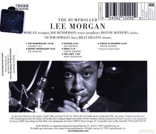 Lee Morgan: The Pumproller [CD]