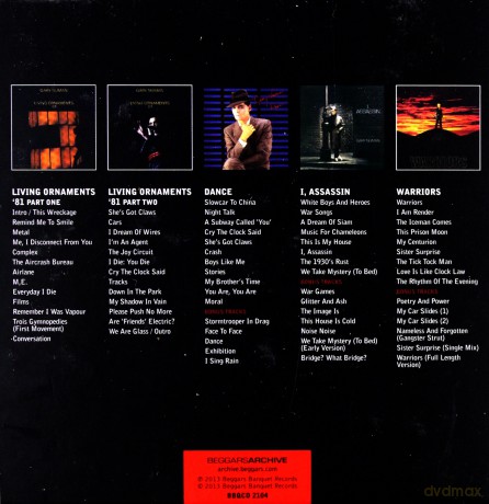 Gary Numan: 5 Albums Box Set [5CD]