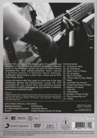 Lauryn Hill: Mtv Unplugged No. 2.0 [DVD]