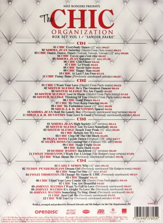 The Chic Organization: Nile Rodgers Presents: The Chic [4CD] 