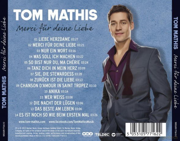 Tom Mathis: Merci Fur Deine Liebe [CD]