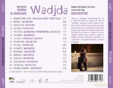Wadjda soundtrack (Dziewczynka w Trampkach) (Max Richter) [CD]