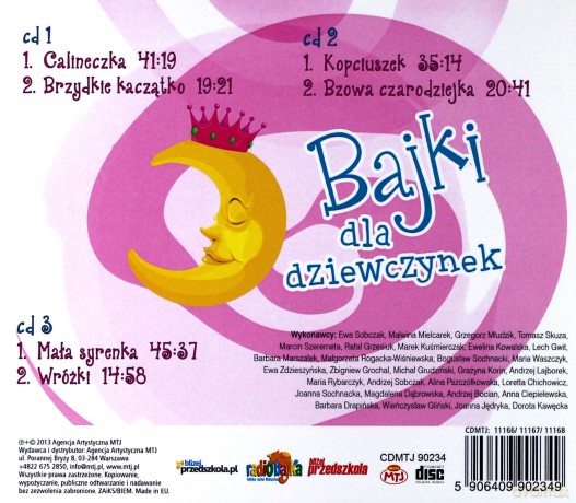 Bajki dla dziewczynek [AUDIOBOOK] [3CD]