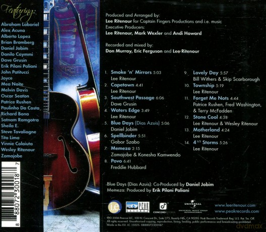 Lee Ritenour: Smoke N\'mirrors [CD]