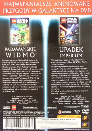 LEGO Gwiezdne Wojny: Padawańskie widmo / Upadek Imperium (Star Wars) [BOX] [2DVD]