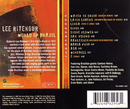 Lee Ritenour: World Of Brazil [CD]