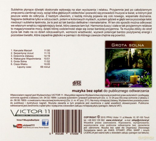 Grota solna - Łukasz Kaminiecki [CD]